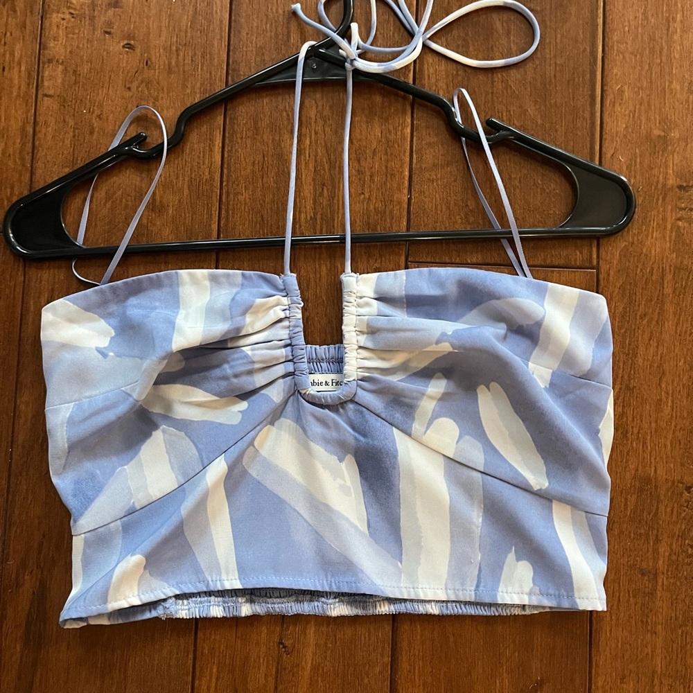 Abercrombie and Fitch corset crop